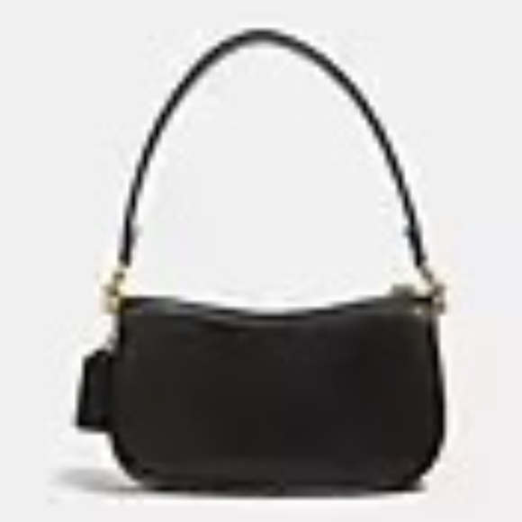 COACH CROSSBODY SWINGER BAG BLACK NWT PERFECT GIFT! - Picture 12 of 16